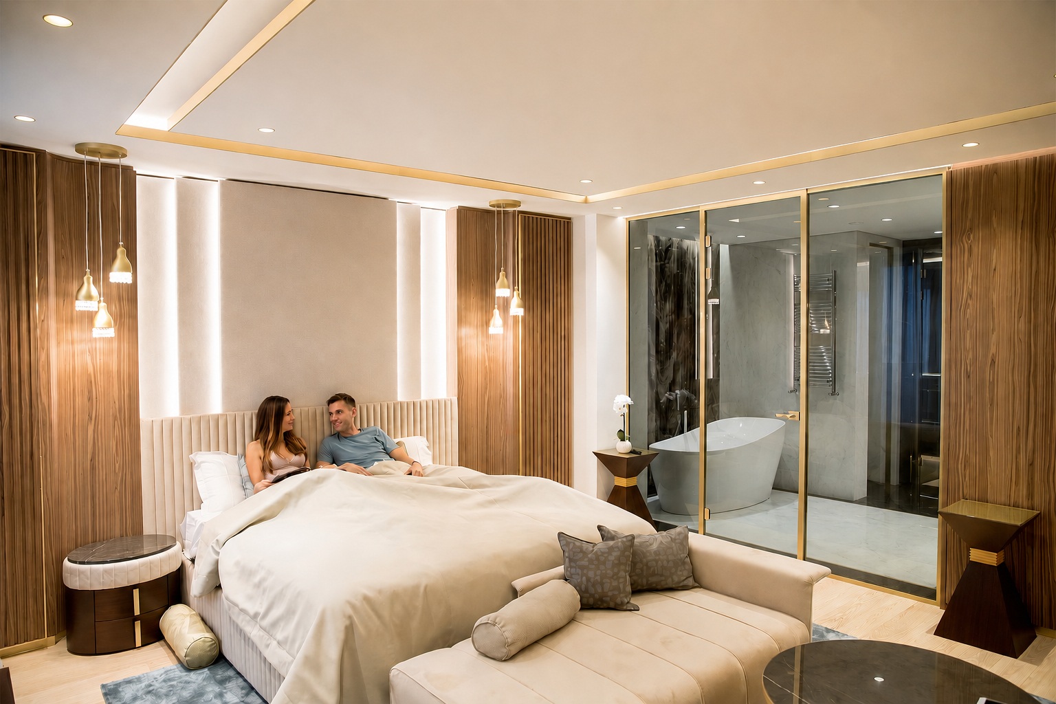 Helles renoviertes Interieur